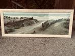 Foto in houten kader, Antiek en Kunst, Ophalen