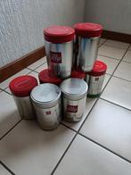 8 blikken dozen 14 cm., Ophalen