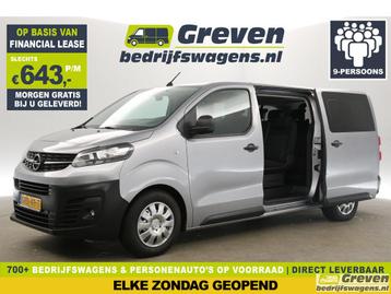Opel Vivaro 2.0 CDTI L3H1 | 145PK Automaat | 9 Persoons | TA, Autos, Opel, Achat, Vivaro, Carnet d'entretien, Diesel