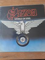 LP Saxon Wheels of Steel, Cd's en Dvd's, Vinyl | Hardrock en Metal, Ophalen of Verzenden, Gebruikt