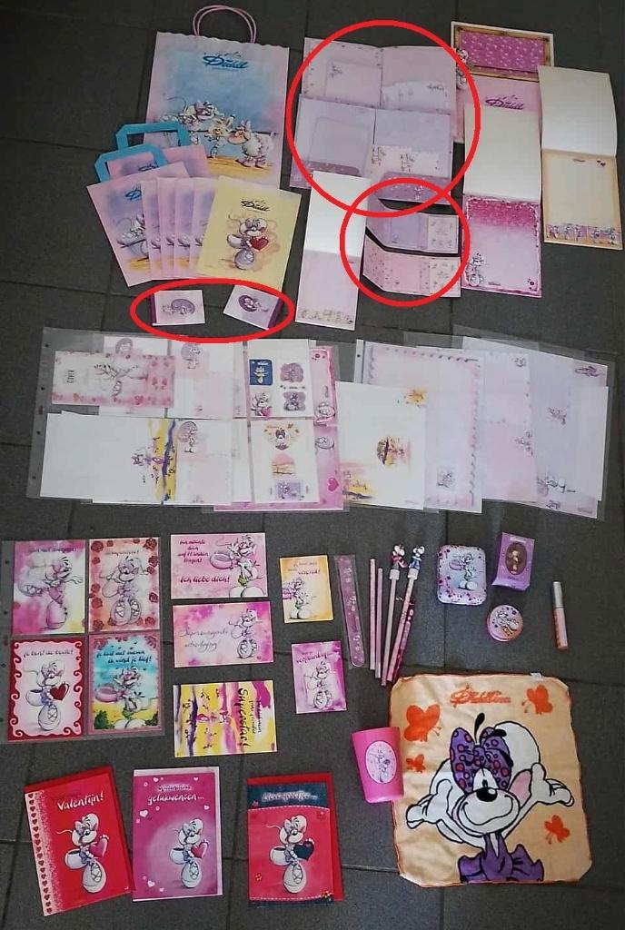 groot pakket diddlina ballerina, Verzamelen, Diddl, Diddlina, Ophalen of Verzenden