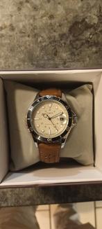 Timex automatique neuf recu en cadeau, Enlèvement ou Envoi, Cuir, Acier, Neuf