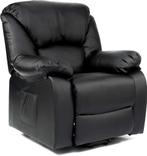 ECO-DE elektrische relax, massage, kantelbaar voor senioren, Huis en Inrichting, Ophalen, Zo goed als nieuw, Eenpersoons, Leer