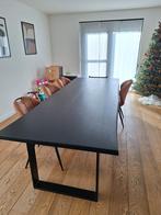 Eettafel William Winston (Matte Black), Ophalen, 200 cm of meer, 50 tot 100 cm, Zo goed als nieuw