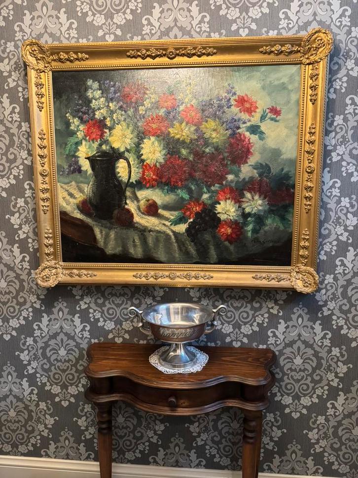 Schilderij Alex Lallemand, Antiek en Kunst, Kunst | Schilderijen | Klassiek, Ophalen