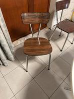 Keukenstoelen 4 stuks, Ophalen, Overige materialen, Gebruikt, Bruin