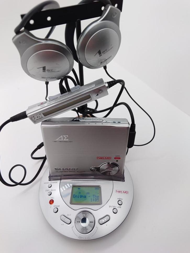 SHARP IM-DR80 aka IM-DR580 ΔΣ 1 bit Net MD Recorder, TV, Hi-fi & Vidéo, Walkman, Discman & Lecteurs de MiniDisc, Walkman ou Baladeur