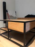 TV-Meubel met bijzettafel (Teak hout), Maison & Meubles, Armoires | Mobilier de télévision, Enlèvement ou Envoi