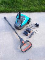 Grasmaaier klein, Tuin en Terras, Grasmaaiers, Ophalen, Zo goed als nieuw, Accu-grasmaaier, Mulchfunctie