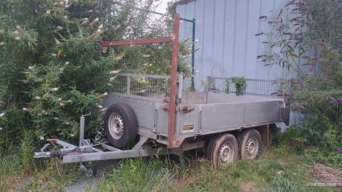 dubbelassige aanhangwagen, Auto diversen, Aanhangers en Bagagewagens, Gebruikt, Ophalen