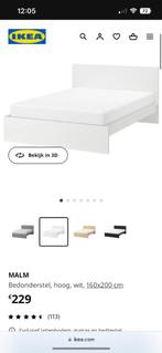Bed Ikea zonder matras, 160 cm, Zo goed als nieuw, Ophalen, Tweepersoons