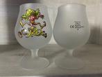 20/ Lot de 4 Verres Cuvée des Trolls M13 contenance 25cl, Verzamelen, Ophalen of Verzenden, Zo goed als nieuw, Bierglas