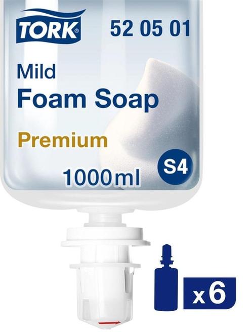TORK Handzeep 6 x 1 liter  (mild foam soap), Sport en Fitness, Gezondheidsproducten en Wellness, Nieuw, Lichaamsverzorging, Ophalen of Verzenden
