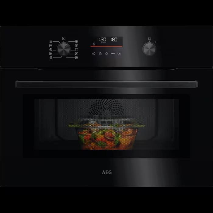 Four à micro-ondes AEG avec fonction air chaud, Electroménager, Fours, Neuf, Encastré, 45 à 60 cm, 45 à 60 cm, Air chaud, Fonction micro-ondes