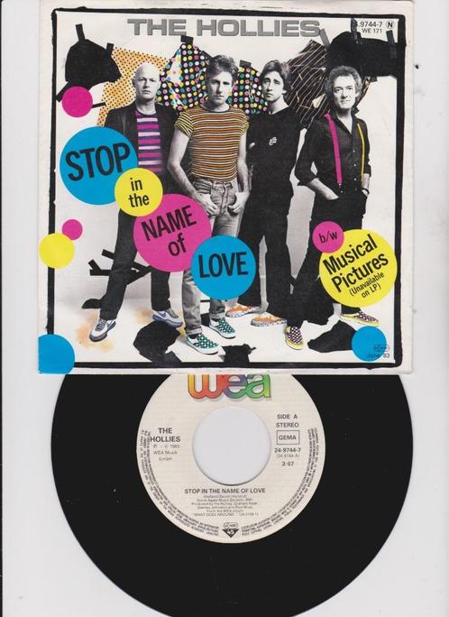 The Hollies – Stop In The Name Of Love    Rock & Roll, CD & DVD, Vinyles Singles, Comme neuf, Single, Pop, 7 pouces, Enlèvement ou Envoi