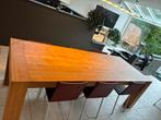 Massieve tafel, Huis en Inrichting, Tafels | Eettafels, Ophalen, Zo goed als nieuw