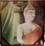 Tableau Zen - Bouddha en buste, Maison & Meubles, Enlèvement, Comme neuf, Synthétique, 50 à 75 cm