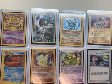 Oude pokemon kaarten. liefst te ruil kan te koop, Enlèvement ou Envoi, Utilisé