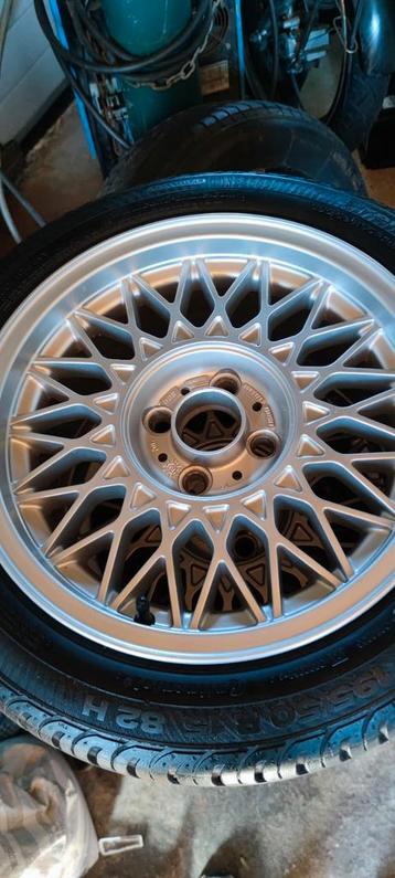 Bbs honingraat velgen 4x100, 15 pouces, Pneus et Jantes, Véhicule de tourisme, Pneus été