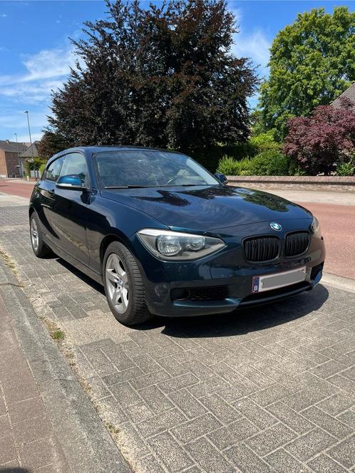 BMW 114i benzine (euronorm 5), Auto's, BMW, Particulier, 1 Reeks, Benzine, Euro 5, Handgeschakeld, Blauw, Ophalen