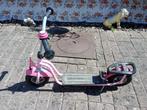 Roze step en helm Lillifee ( kinderen ), Fietsen en Brommers, Steps, Ophalen, Gebruikt, Gewone step