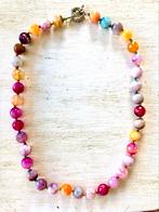 Très beau collier véritables perles en pierres. Neuf, Ophalen of Verzenden, Nieuw, Overige kleuren, Steen of Mineraal
