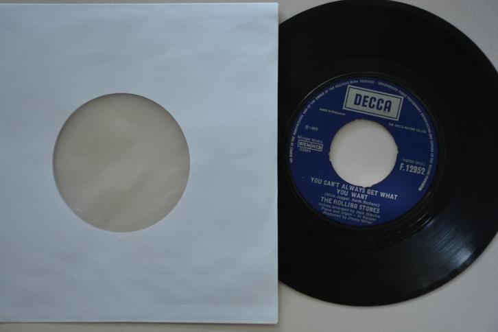 The Rolling Stones – Honky Tonk Women - vinyl singel (5), Cd's en Dvd's, Vinyl Singles, Gebruikt, Single, Rock en Metal, 7 inch