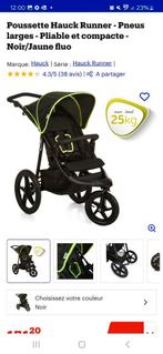 Poussette tout terrain HAUCK  RUNNER, Ophalen, Gebruikt