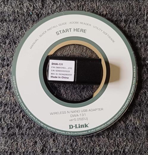 D-Link DWA-131 N 300 USB-Wi-Fi-adapter, Computers en Software, Netwerkkaarten, Nieuw, Extern, Ophalen of Verzenden