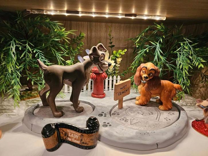 WDCC Lady & The tramp, Collections, Disney, Utilisé, Statue ou Figurine, Autres personnages, Enlèvement