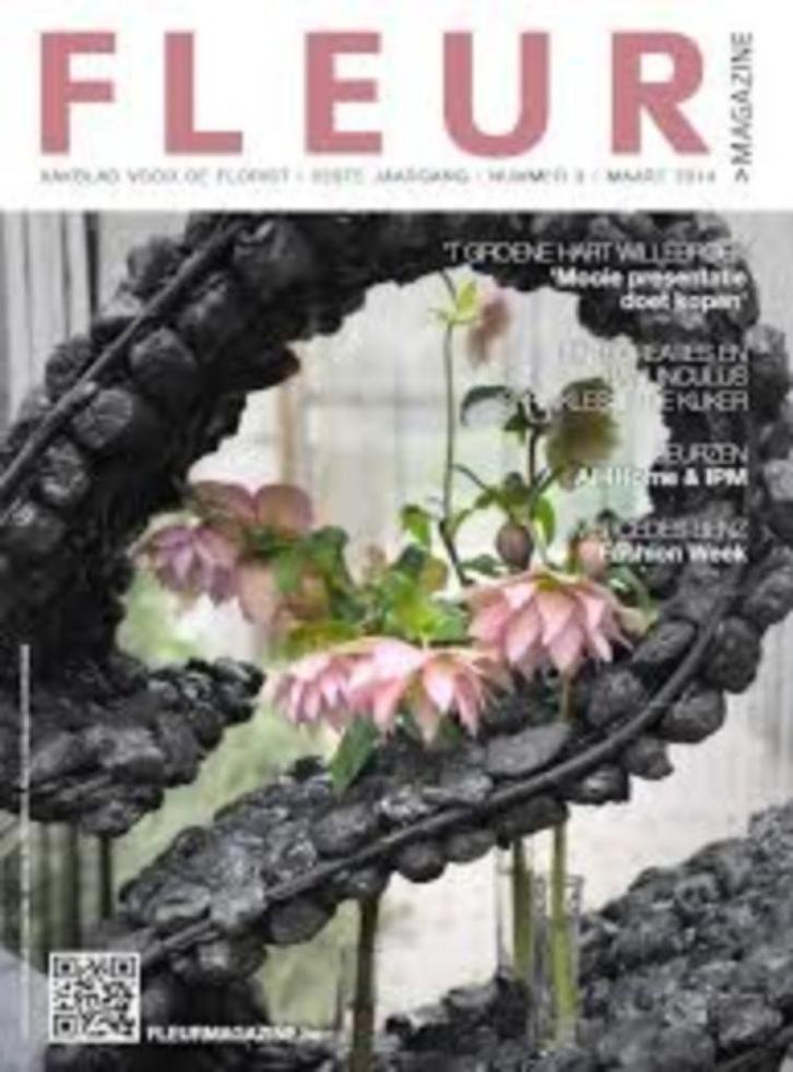 Fleur magazine met prachtige bloemcreaties, Hobby en Vrije tijd, Knutselen, Zo goed als nieuw, Overige typen, Verzenden