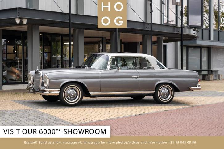 Mercedes-Benz 200-serie 250 SE W111 Automatic (bj 1966), Auto's, Oldtimers, Bedrijf, Te koop, Lederen bekleding, Mercedes-Benz