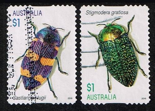 Postzegels uit Australie - K 3292 - kevers, Postzegels en Munten, Postzegels | Oceanië, Gestempeld, Ophalen of Verzenden