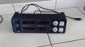 Panneau de vol radio Saitek, Enlèvement, Utilisé, Logitech Saitek