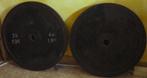 Halterschijven gietijzer 20kg, Sport en Fitness, Fitnessmaterialen, Ophalen, Gebruikt, Rug, Halterschijven
