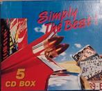 Simply the best - 5cd's, Enlèvement ou Envoi, Utilisé, Pop, Coffret
