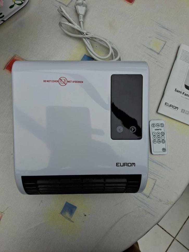 badkamerverwarming Eurom sani fanheat 2000R, Doe-het-zelf en Bouw, Verwarming en Radiatoren, Zo goed als nieuw, Overige typen