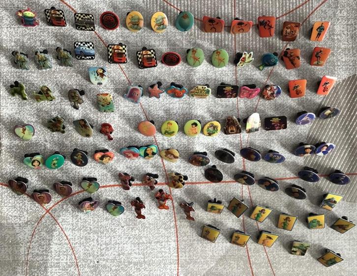 Lots de 96 pin’s carrefour Disneyland Paris new génération, Verzamelen, Disney, Gebruikt, Ophalen of Verzenden