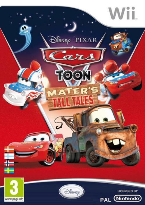 Disney Pixar Cars Toon Mater's Tall Tales, Games en Spelcomputers, Games | Nintendo Wii, Gebruikt, Racen en Vliegen, 1 speler