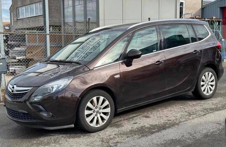 Opel zafira  CNG 1.6 benzine 150pk     206.723km  30/05/2016, Auto's, Opel, Bedrijf, Te koop, Zafira, ABS, Airbags, Airconditioning