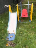 Toboggan et balançoire pour enfants., Kinderen en Baby's, Speelgoed | Buiten | Speeltoestellen, Ophalen, Glijbaan