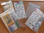 Lot de tampons transparents pour scrapbooking / carterie, Hobby en Vrije tijd, Scrapbooking, Nieuw, Overige merken, Overige typen