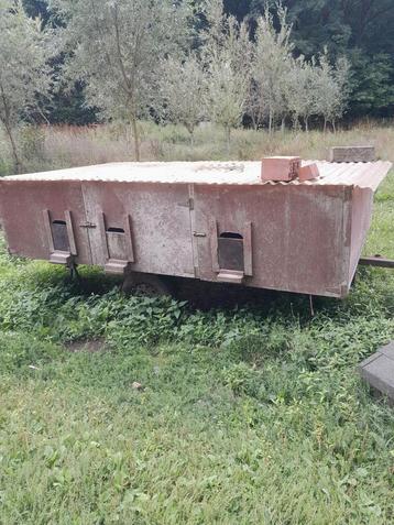 Mobiel kippenhok, Enlèvement