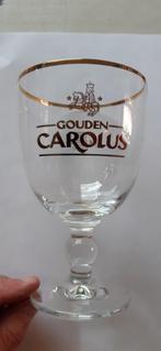 Gouden Carolus glazen per 6st (18st totaal), Ophalen of Verzenden, Zo goed als nieuw, Bierglas