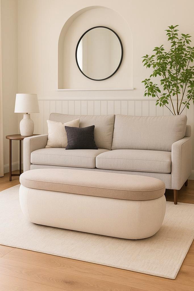 Pouf banquette, Maison & Meubles, Canapés | Sofas & Chaises Longues, Neuf, Enlèvement ou Envoi