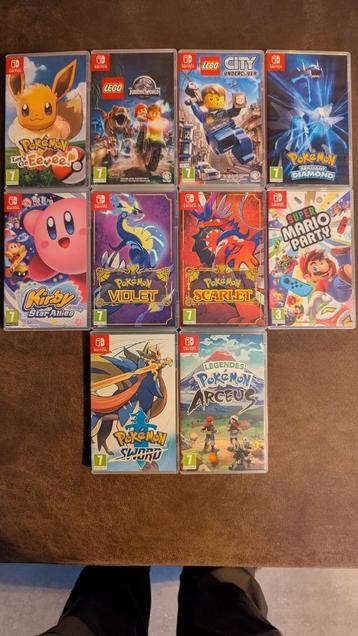 Enkele switch games beschikbaar voor biedingen