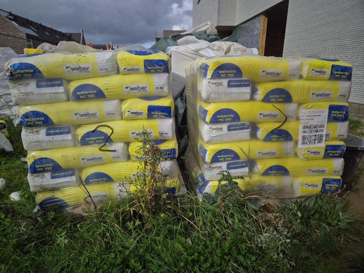 Webermix MC 392 - Nieuw in verpakking - lijm gevelstenen, Doe-het-zelf en Bouw, Metselstenen, Nieuw, Beton, Ophalen