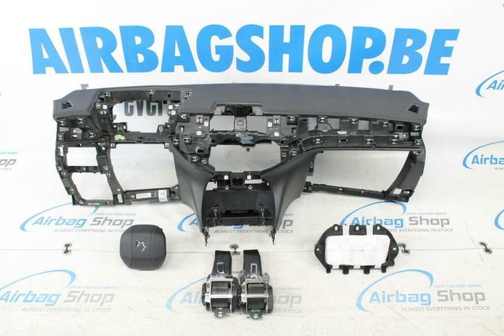 Airbag kit – Tableau de bord noir Citroën DS3 Crossback, Auto-onderdelen, Dashboard en Schakelaars, Gebruikt, Ophalen of Verzenden