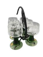 Vintage wijnglazenset met houder – 6 stuks – Alt Schönecke D, Keukies Shop, Glas of Glazen, Keukies Shop, Ophalen of Verzenden