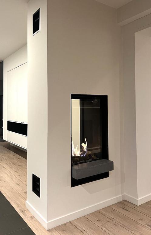 Doorkijk-Tunnelhaard Bellfires Vertical Bell Small Tunnel, Doe-het-zelf en Bouw, Verwarming en Radiatoren, Zo goed als nieuw, Kachel